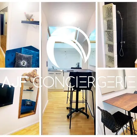 Cocon Cosy Avec Velux A 2 Pas De La Mer Avec Garage Apartment